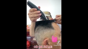 Cắt kiểu tóc định vuông