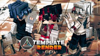 【 TEMPLATE 】 RENDER 🐦‍🔥 TRIO PRISMA 3D 🙌😎 KECE PARAH !! TERBARU 2026 🤩