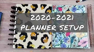 2020-2021 Planner Setup and walkthrough | Frankenplanner and Teacher Planner