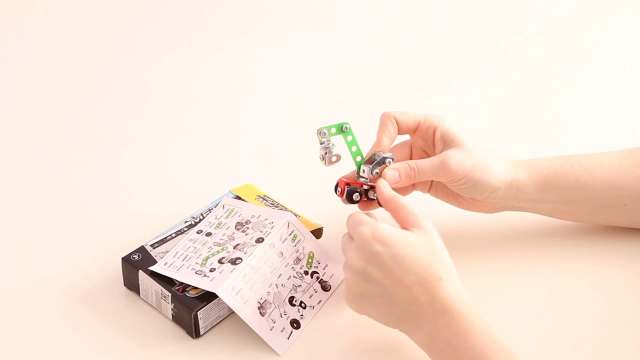 Металлический конструктор "Metal Diy Model" YouTube