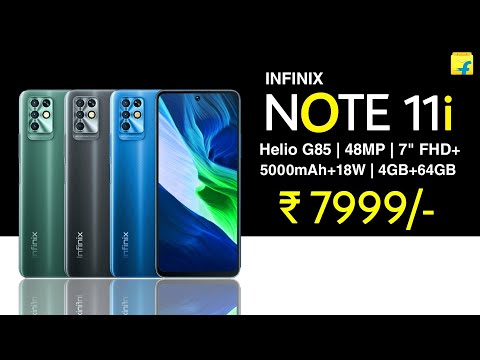 Infinix Note 11i Launched With Helio G85 ⚡ First Look, Price, Specs, Features, Camera, Review Hindi