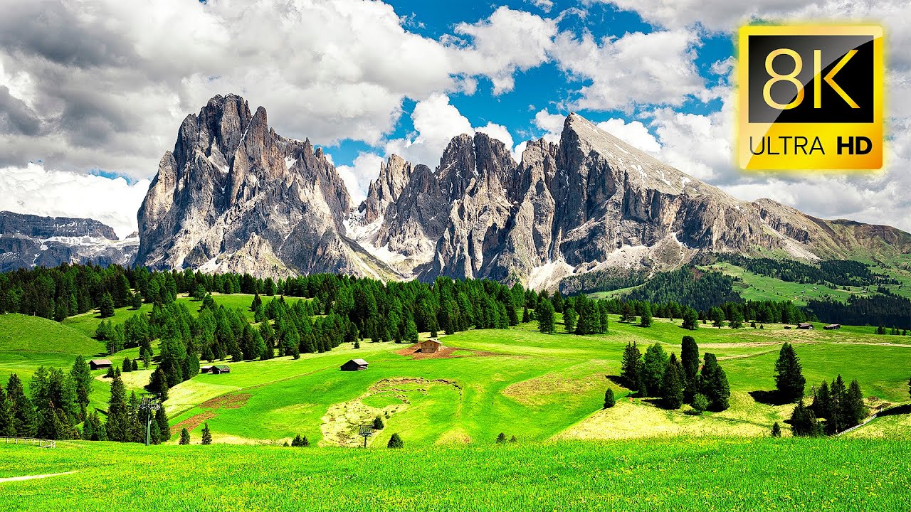 ЧУДЕСА СВЕТЛА в потрясающем 8K-видео ULTRA HD