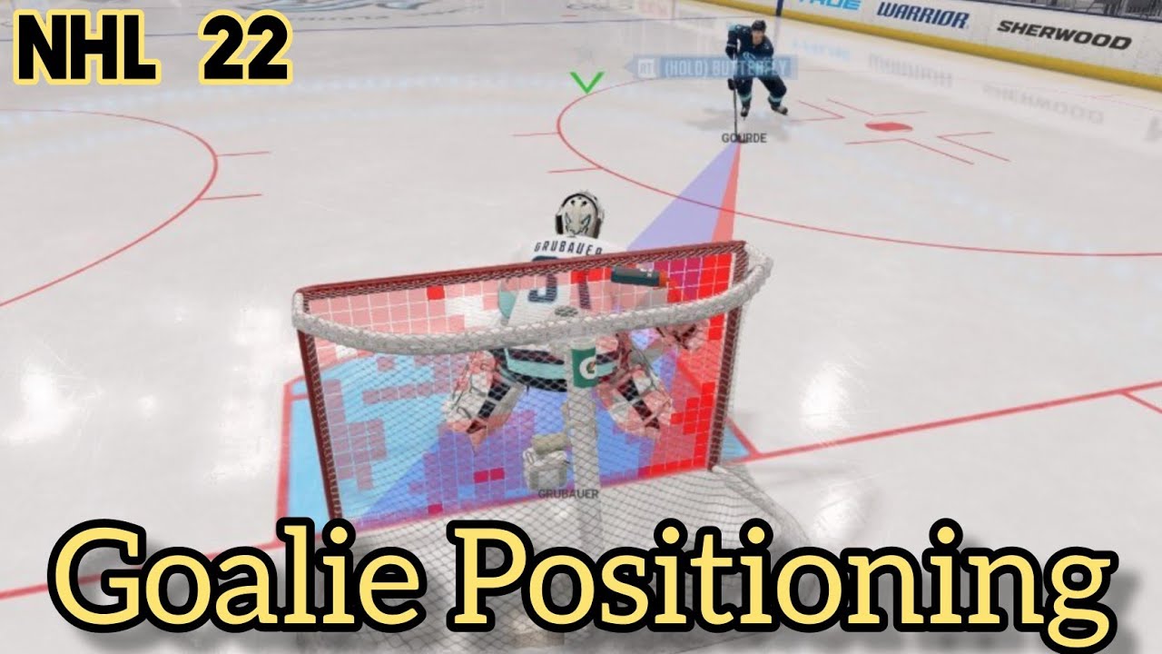 NHL 22 GOALIE POSITIONING TIPS ( Dominate The Crease ) YouTube
