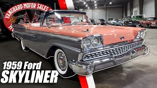 1959 Ford Fairlane 500 Galaxie Skyliner Retractable For Sale Vanguard Motor Sales #4082