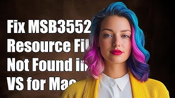 Fixing MSB3552: Resource File 