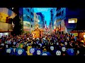 4k60 grand festival du sanctuaire shimoya united mikoshi togyo 2024 tokyo japon