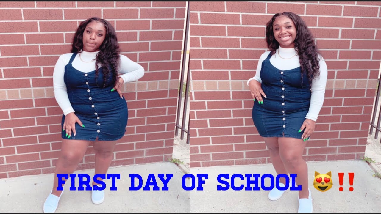 FIRST DAY OF SCHOOL GRWM/VLOG😻 (Junior Year)