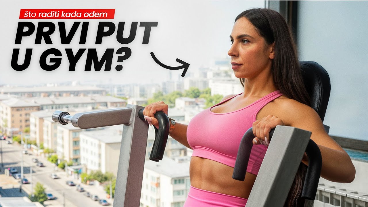 KOMPLETAN TRENING ZA POČETNIKE – PRVI PUT U TERETANI (ZA CURE)