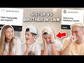 Who Knows Me Better? SISTER vs BROTHER IN-LAW