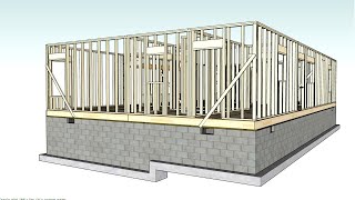 Wall Framing - Medeek Wall vs ArtisanTony - Live Work Session in Sketchup
