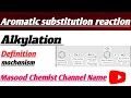 Alkylation with machanism. Poshto language 