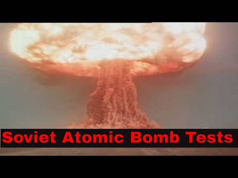 SOVIET NUCLEAR TESTS   ATOMIC BOMB  FIRST SOVIET THERMONUCLEAR WEAPON RDS-6 XD30081