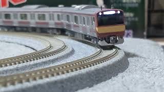 ﾎﾋﾞｰｾﾝﾀｰｶﾄｰ試運転  10-954  E531 ｽﾛｯﾄﾚｽﾓｰﾀｰ化　付属編成 5両