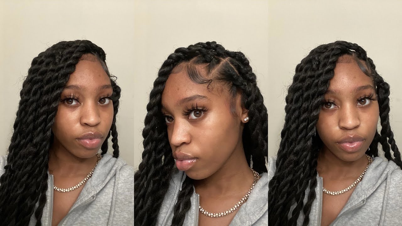 HAVANA/ROPE TWIST SENEGALESE RUBBER BAND METHOD super cute & easy