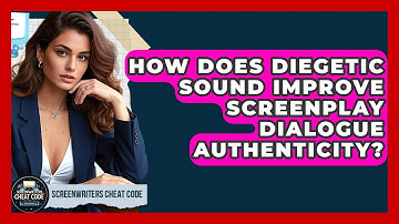 How Does Diegetic Sound Improve Screenplay Dialogue Authenticity? - Screenwriter