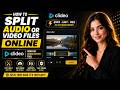 How to split audio or video files online Clideo Video or Audio Cutter Tool?