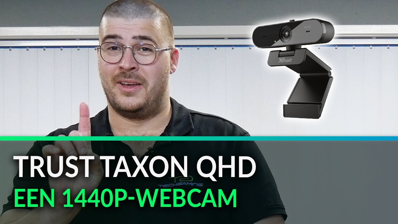 Trust Taxon Webcam 1440) Clones 2K y Periféricos QHD x - (2560