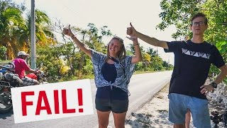 HITCHHIKING FAIL IN MEXICO! (Feat. The Way Away and The Traveling Clatt)   Mexico Vlog Day 7