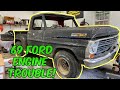 1969 Ford F100 engine problems can we save the engine? Episode 2
