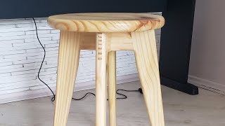 Como fazer um lindo banco, só no encaixe e cola!! how to make a beautiful stool, Mareds woodwork