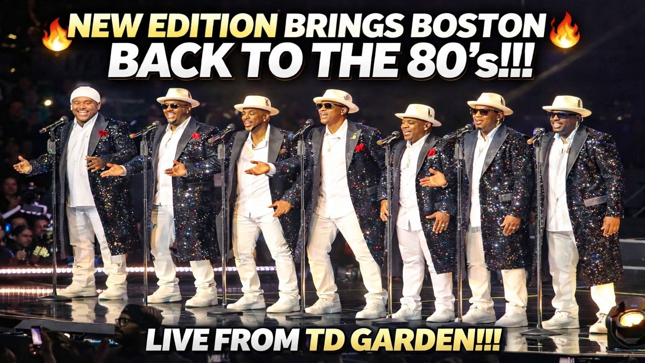 New Edition brings Boston back to the 80's!!! Live from TD Garden!!!