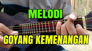 Tutorial melodi Goyang Kemenangann Versi Ukulele Senar 4 4|MUDAH!! By AR Doremi #Goyangkemenangan