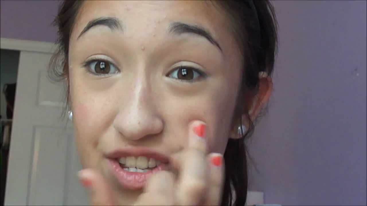 6th Grade Middle School Makeup Tutorial YouTube