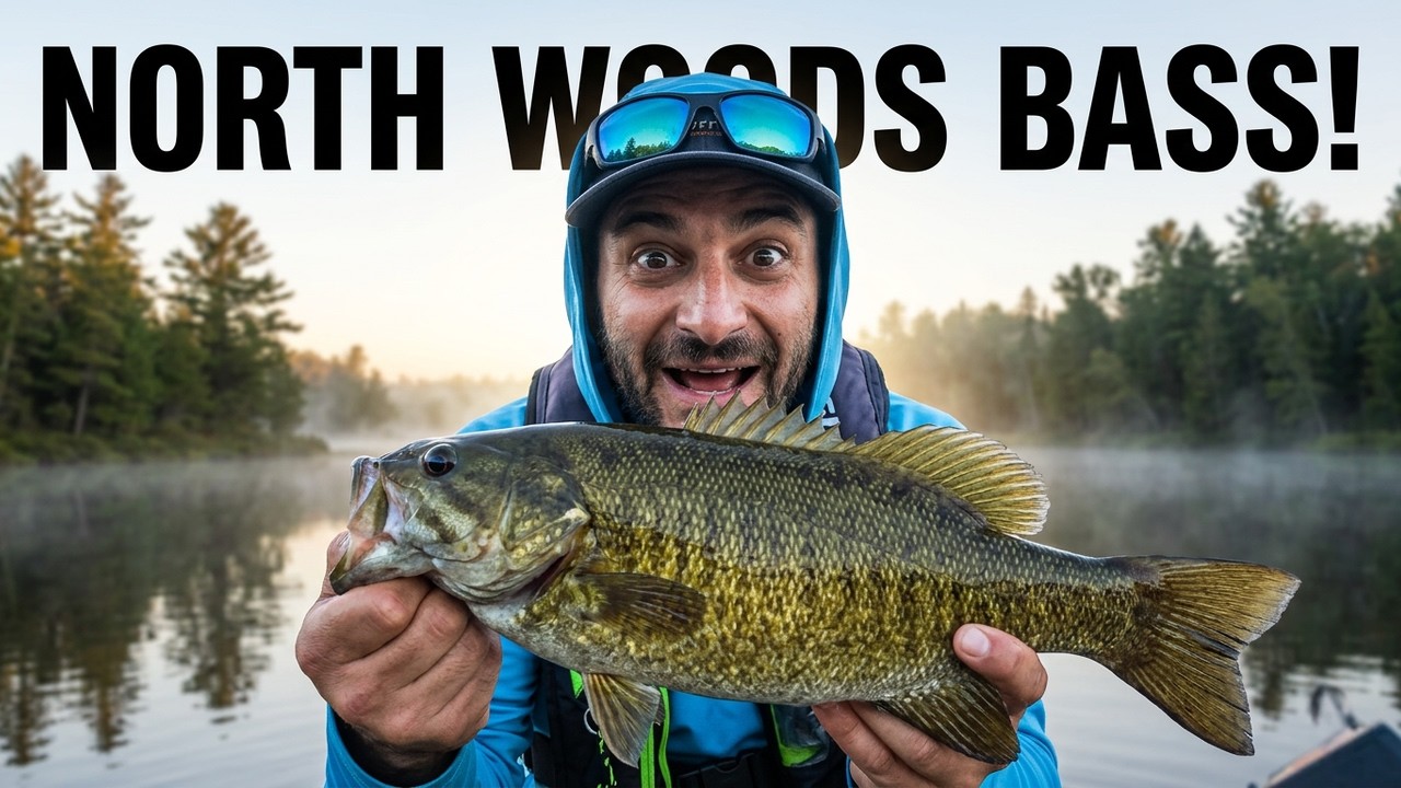 Camping and Fishing the North Woods – Smallmouth Bass!