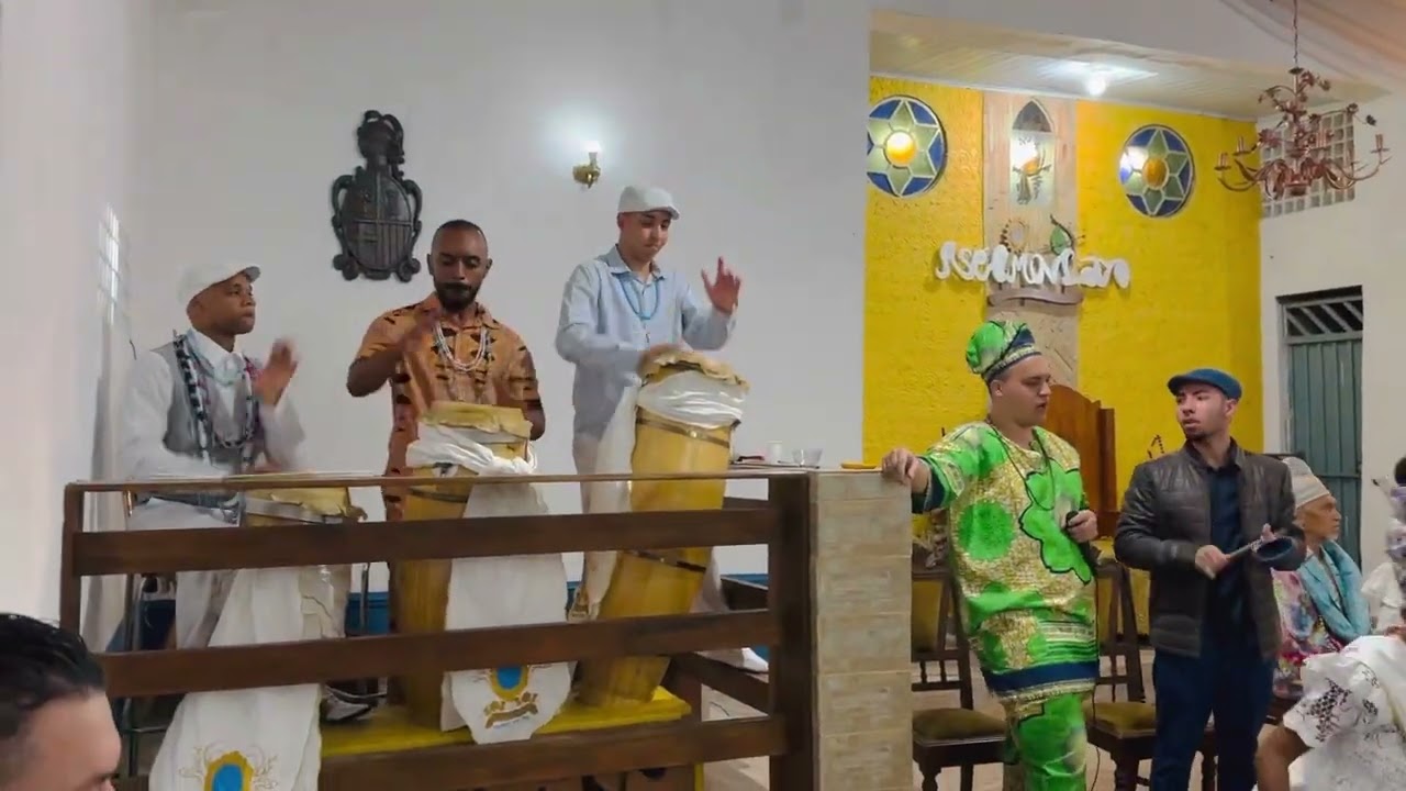 Louvando Ọ̀ṣun com Bàbá Kọrin e Epèrìn Ọdẹ Gabrielzinho.