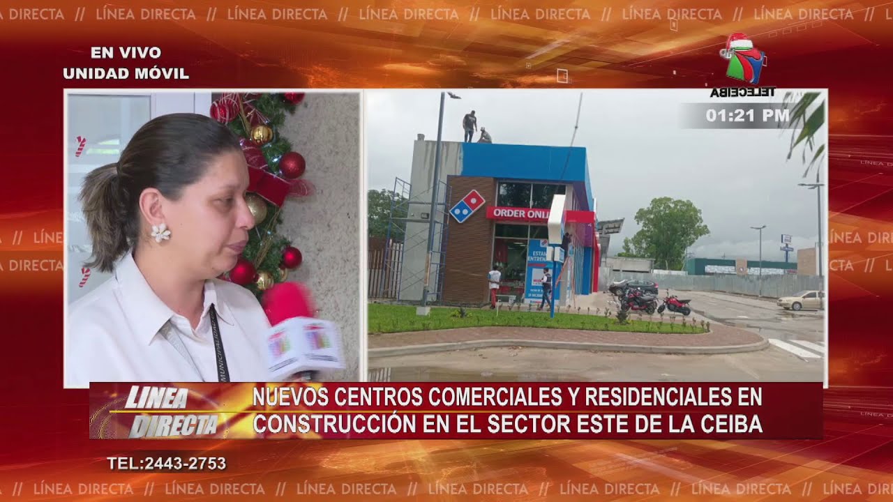 Nuevos centros comerciales y residenciales en construcción en el sector Este de La Ceiba