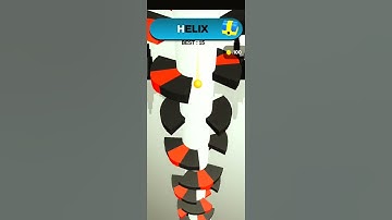 Helix Jump Game Level 1 - short video - More Gaming