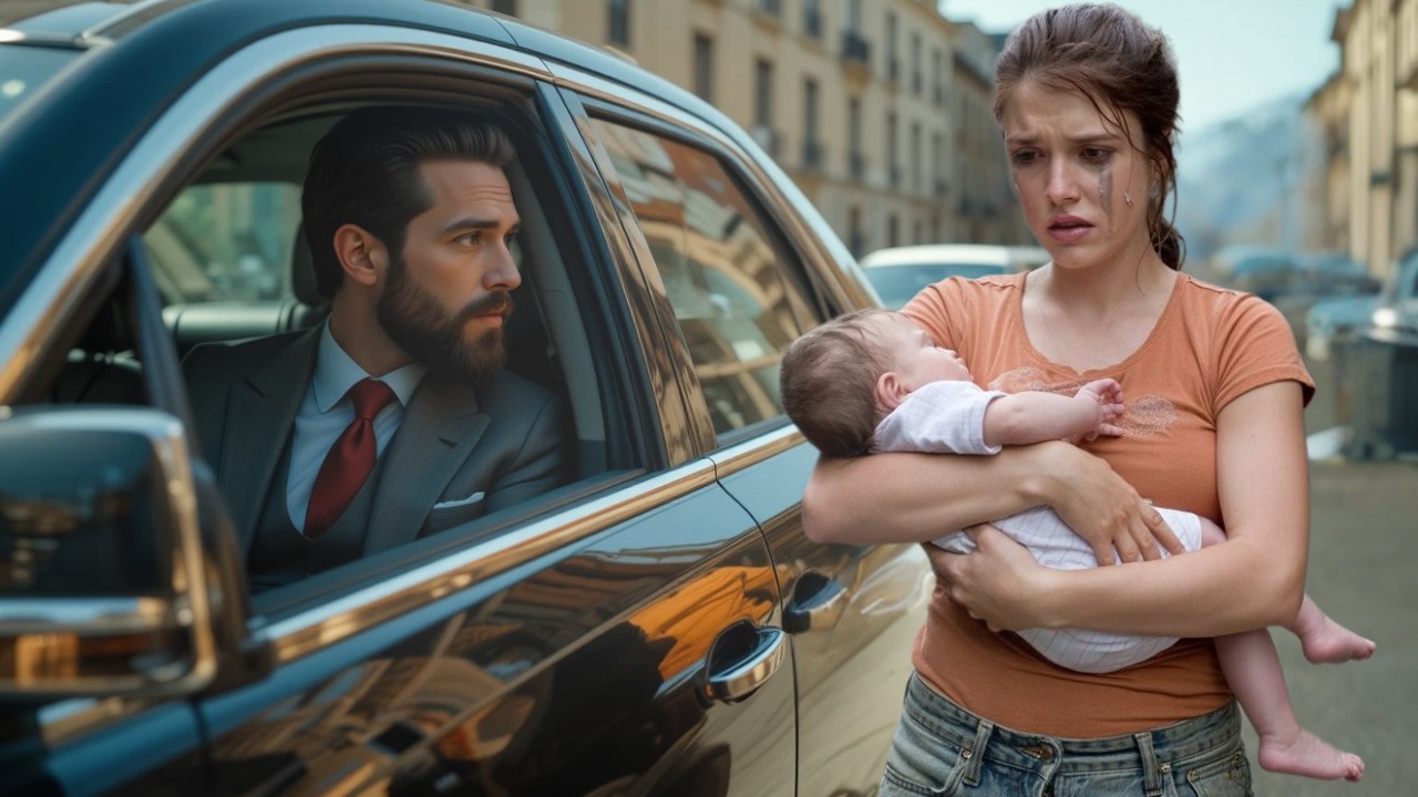 ABANDONADA COM FILHO, ELA NÃO TINHA MAIS ESPERANÇA… ATÉ UM DESCONHECIDO APARECER E MUDAR TUDO