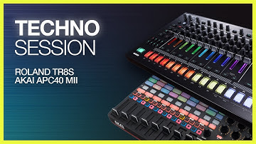 Acid Techno on Roland TR8s Akai APC40 MKII