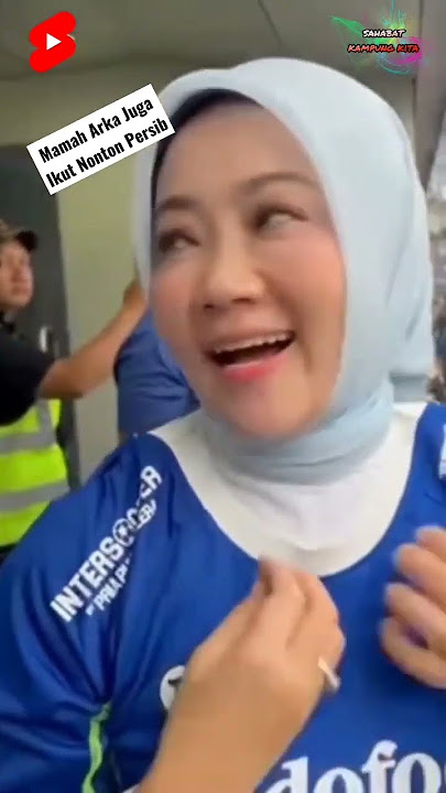Kebahagiaan Mamah Cinta Ketika Nonton Persib #arkana #ataliapraratya #ridwankamil #persibday