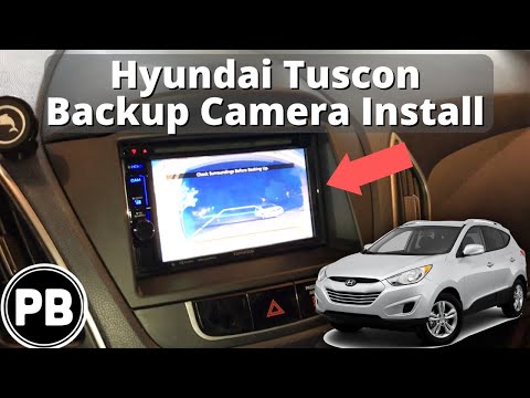 2010 – 2015 Hyundai Tucson Backup Camera Install