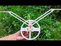 Ornithopter Flapping Mechanism | Articulated Wing Design | Assembly And Demo.
