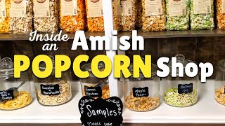 I visited an Amish Popcorn Shop (60 Flavors!)