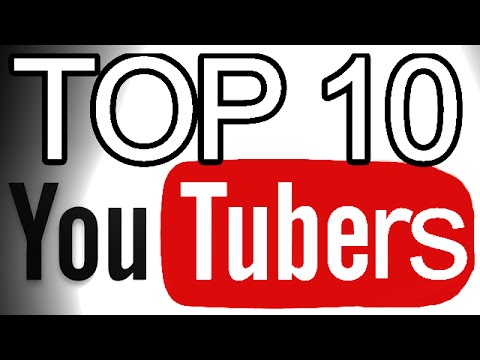 Resultado de imagem para Top 10 Youtubers