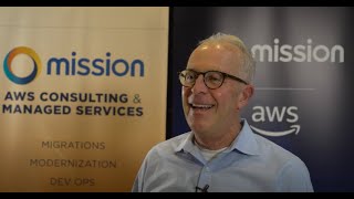 Mission Cloud Interview with John Prieve at AWS re:Invent Convention 5 minute Video