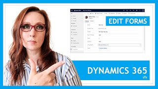 Celebrity Edit a Form in Dynamics 365/Power Apps for the Sales App | Dynamics 365 for Beginners Profile