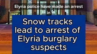 Snow tracks lead to arrest of burglary suspects at Johnny K's Powersports in Elyria