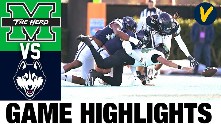 Marshall vs UConn | Myrtle Beach Bowl | 2022 Colle...