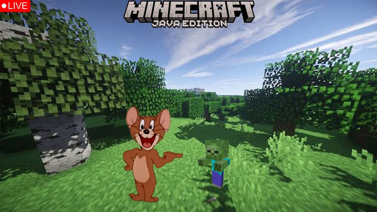 ZOMBIE KECIL DOANG NYA | LIVE MINECRAFT JAVA EDITION INDONESIA - YouTube