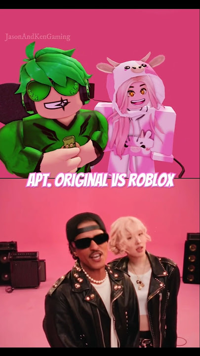 APT. Original vs Roblox | Darlung & Momon Sapi Purba #roblox #apt #moomoo #darlunggaming #darlung