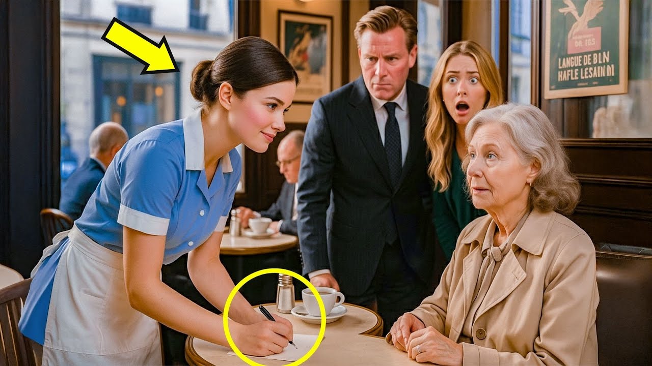 GARÇONETE SURPREENDE AO FALAR FRÂNCES... E O MILIONÁRIO MUDA O DESTINO DELA