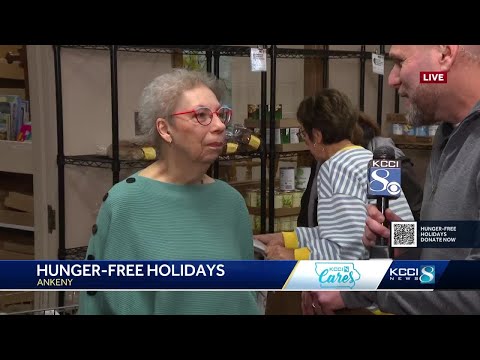 Hunger-Free Holidays Visit Holy Trinity Food Pantry in Ankeny to see how donations help