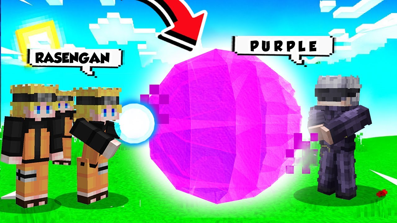 DUEL KARAKTER ANIME PALING OP DI MINECRAFT!!!