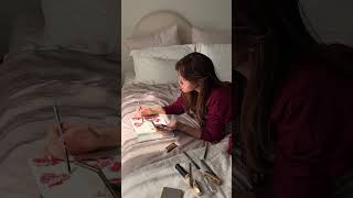 me as soon as i like someone’s son 💄🌹 #love #paintwithme #artwork