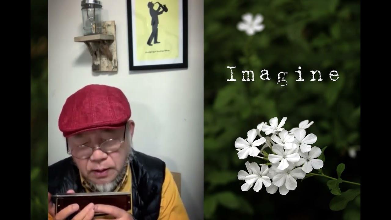 John Lennon【Imagine】徳永延生71才のオールラウンドなハーモニカ吹き