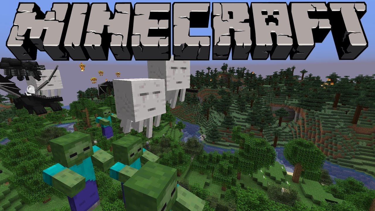 Minecraft but Mobs Spawn when we Break Blocks | Plugins w/ isyweisy ...